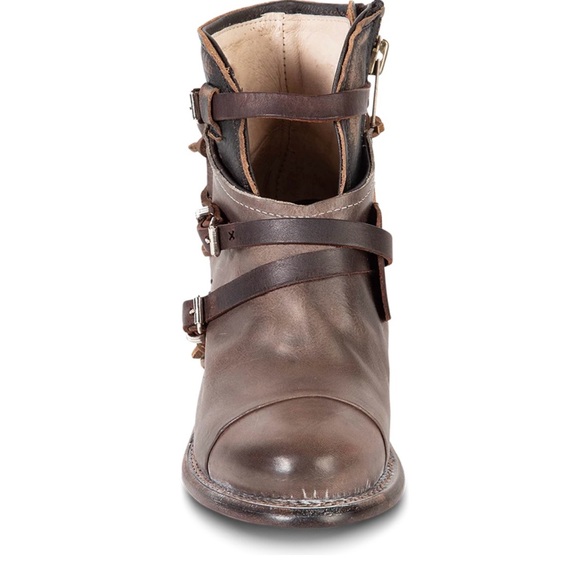 Freebird Crue - Distressed Grey/Multi Ankle Booties sz 10 - Picture 4 of 16